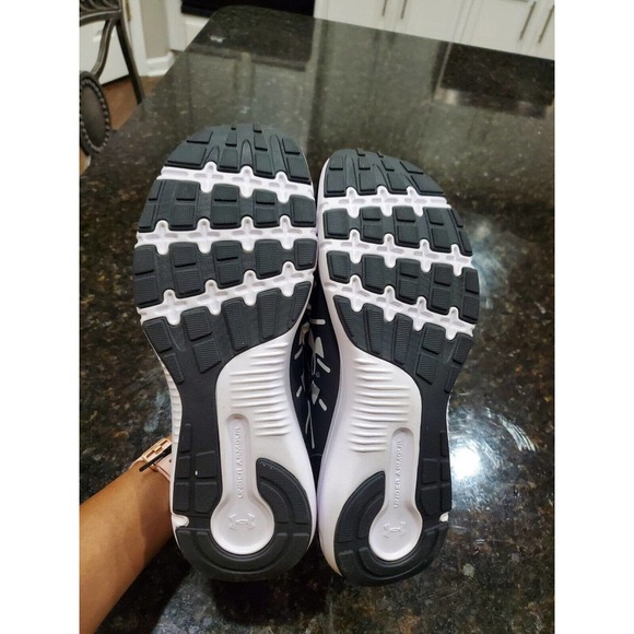 Under Armour Dash Rn 2 Women's Black Mesh Upper Lace Up Athletic Shoes Size 9 - Picture 8 of 10